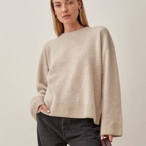 REFORMATION ENDA REGENERATIVE WOOL SWEATER